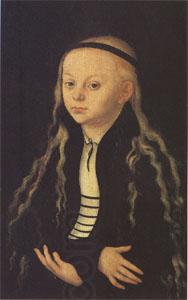 Lucas Cranach Portrait Supposed to Be of Magdalena Luther (mk05) China oil painting art